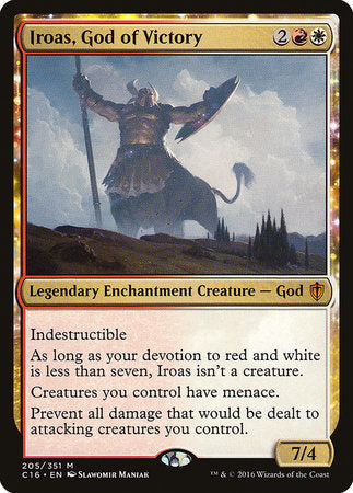 Iroas, God of Victory [Commander 2016] | Dumpster Cat Games