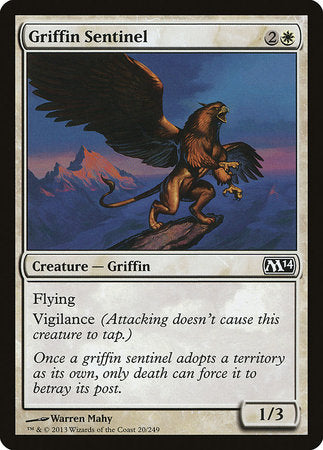 Griffin Sentinel [Magic 2014] | Dumpster Cat Games