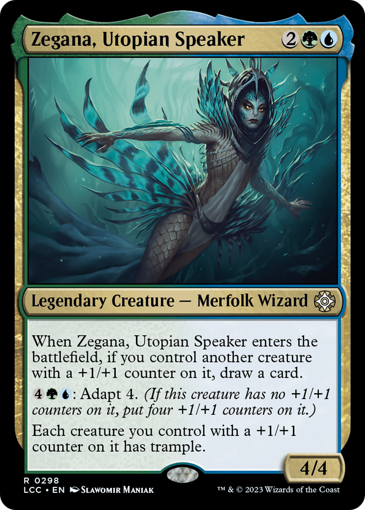 Zegana, Utopian Speaker [The Lost Caverns of Ixalan Commander] | Dumpster Cat Games