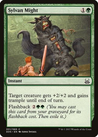 Sylvan Might [Duel Decks: Mind vs. Might] | Dumpster Cat Games