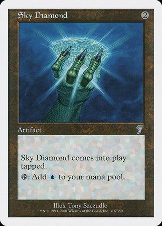 Sky Diamond [Seventh Edition] | Dumpster Cat Games