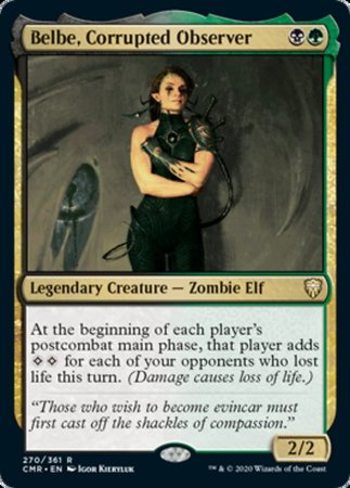 Belbe, Corrupted Observer [Commander Legends] | Dumpster Cat Games