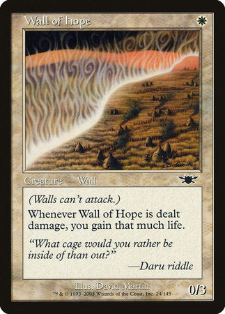 Wall of Hope [Legions] | Dumpster Cat Games