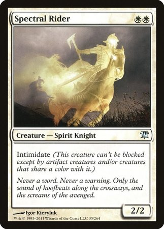 Spectral Rider [Innistrad] | Dumpster Cat Games