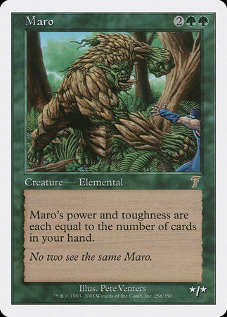 Maro [Seventh Edition] | Dumpster Cat Games