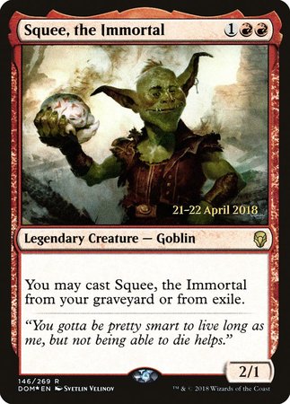 Squee, the Immortal [Dominaria Promos] | Dumpster Cat Games