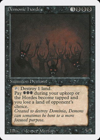 Demonic Hordes [Revised Edition] | Dumpster Cat Games
