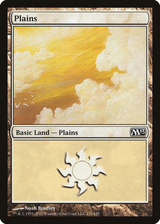 Plains (231) [Magic 2013] | Dumpster Cat Games