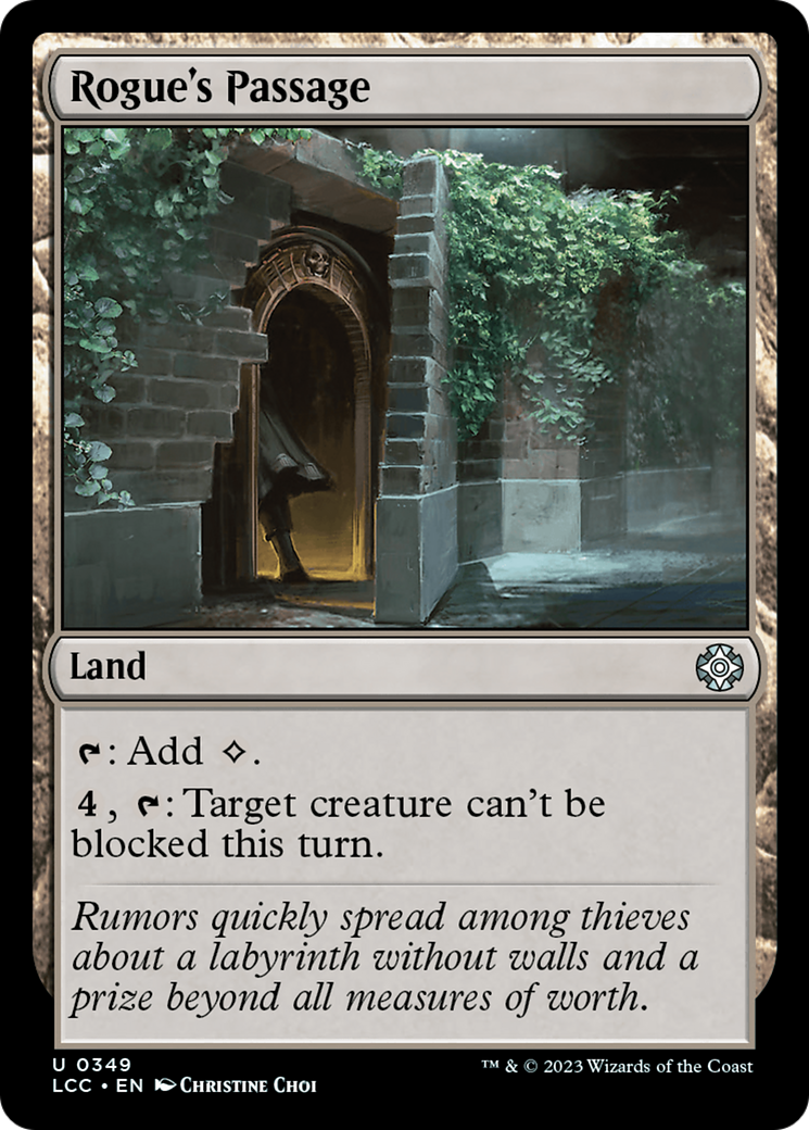 Rogue's Passage [The Lost Caverns of Ixalan Commander] | Dumpster Cat Games