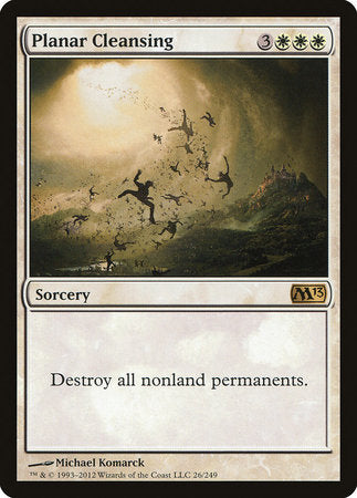 Planar Cleansing [Magic 2013] | Dumpster Cat Games