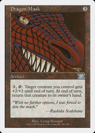 Dragon Mask [Classic Sixth Edition] | Dumpster Cat Games