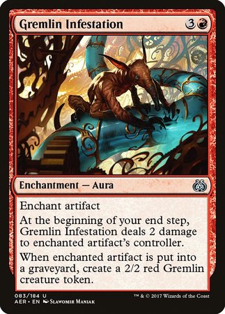 Gremlin Infestation [Aether Revolt] | Dumpster Cat Games