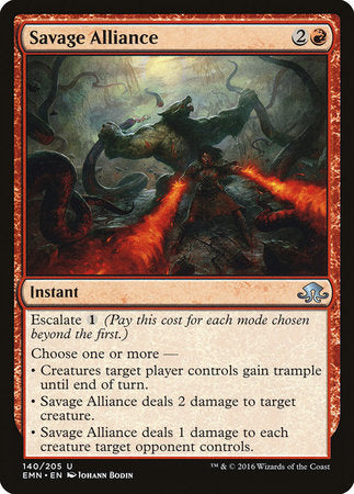 Savage Alliance [Eldritch Moon] | Dumpster Cat Games