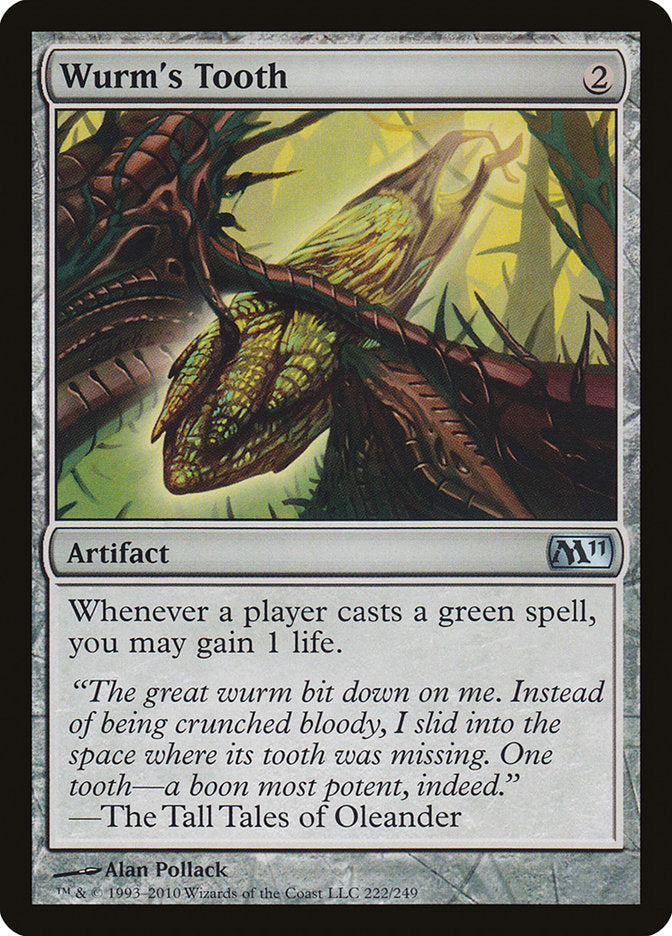 Wurm's Tooth [Magic 2011] | Dumpster Cat Games