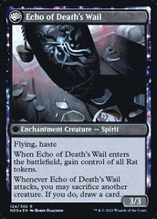 Tribute to Horobi // Echo of Death's Wail [Kamigawa: Neon Dynasty Prerelease Promos] | Dumpster Cat Games