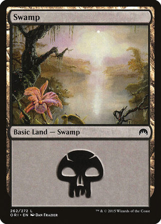 Swamp (262) [Magic Origins] | Dumpster Cat Games