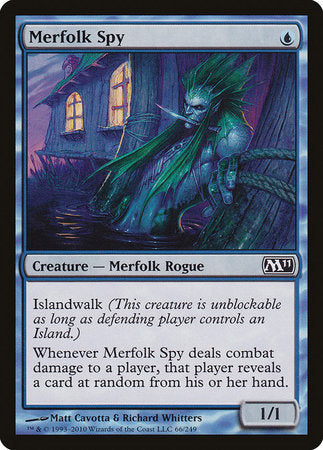Merfolk Spy [Magic 2011] | Dumpster Cat Games