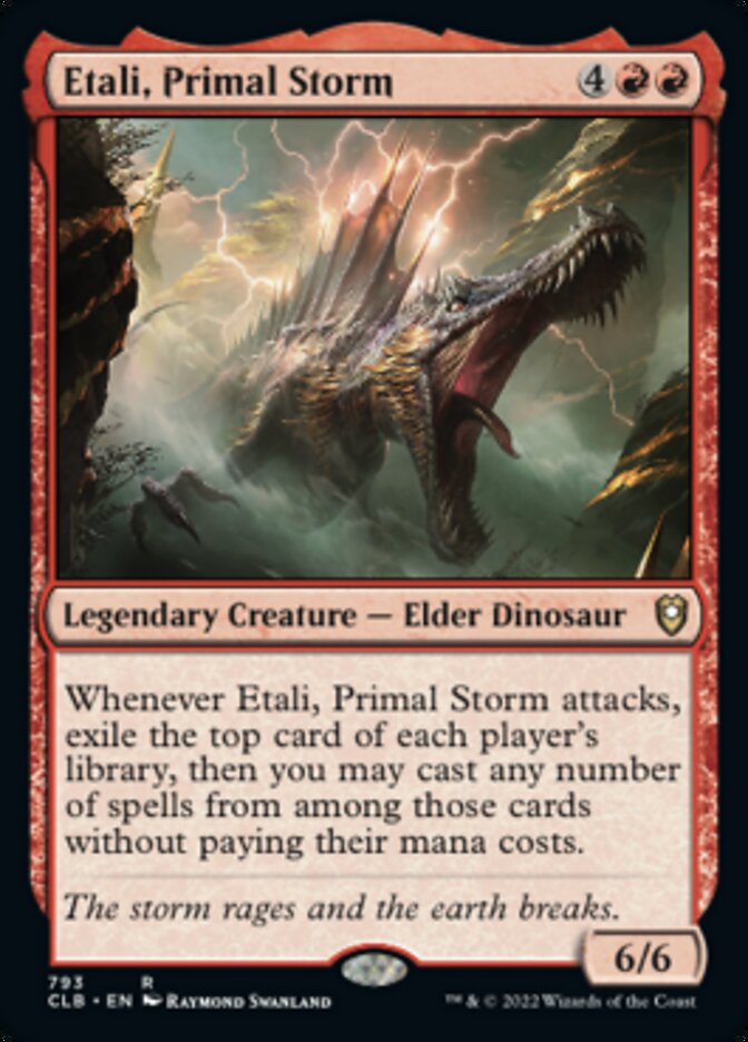 Etali, Primal Storm [Commander Legends: Battle for Baldur's Gate] | Dumpster Cat Games