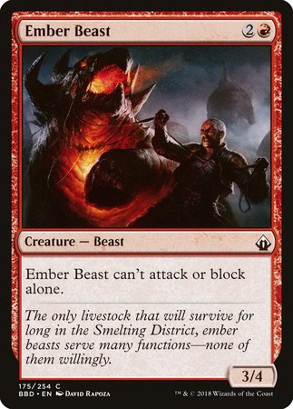 Ember Beast [Battlebond] | Dumpster Cat Games