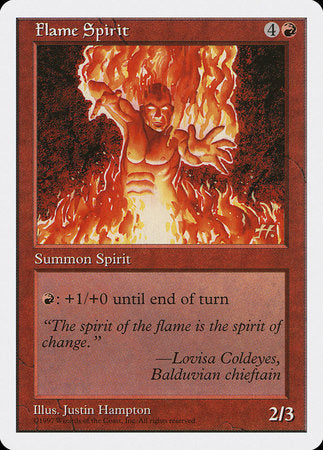 Flame Spirit [Fifth Edition] | Dumpster Cat Games