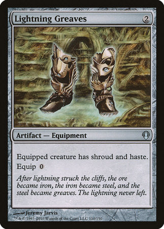 Lightning Greaves [Archenemy] | Dumpster Cat Games