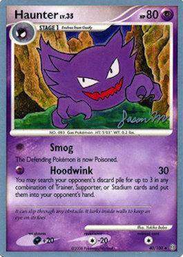 Haunter LV.35 (40/100) (Queengar - Jason Martinez) [World Championships 2009] | Dumpster Cat Games