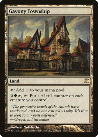 Gavony Township [Innistrad] | Dumpster Cat Games