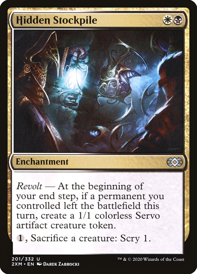 Hidden Stockpile [Double Masters] | Dumpster Cat Games