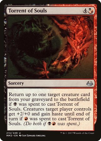 Torrent of Souls [Modern Masters 2017] | Dumpster Cat Games
