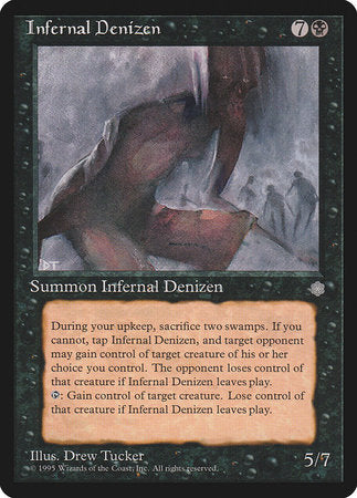 Infernal Denizen [Ice Age] | Dumpster Cat Games