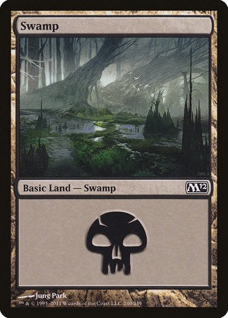 Swamp (240) [Magic 2012] | Dumpster Cat Games