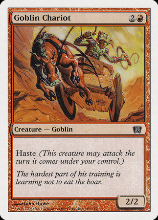 Goblin Chariot [Eighth Edition] | Dumpster Cat Games