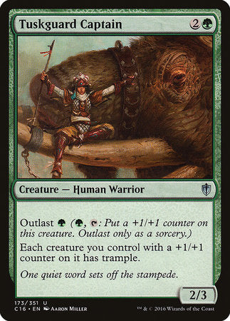 Tuskguard Captain [Commander 2016] | Dumpster Cat Games