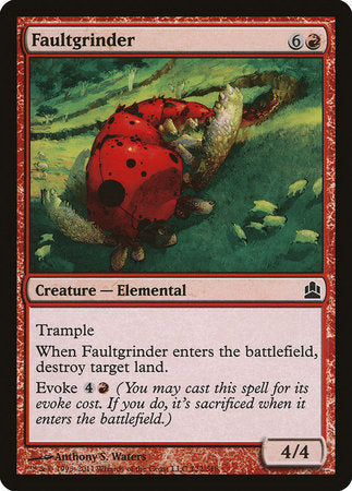 Faultgrinder [Commander 2011] | Dumpster Cat Games
