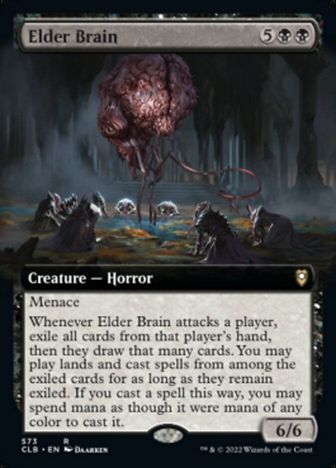 Elder Brain (Extended Art) [Commander Legends: Battle for Baldur's Gate] | Dumpster Cat Games