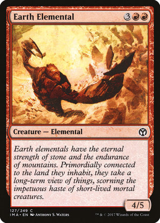 Earth Elemental [Iconic Masters] | Dumpster Cat Games