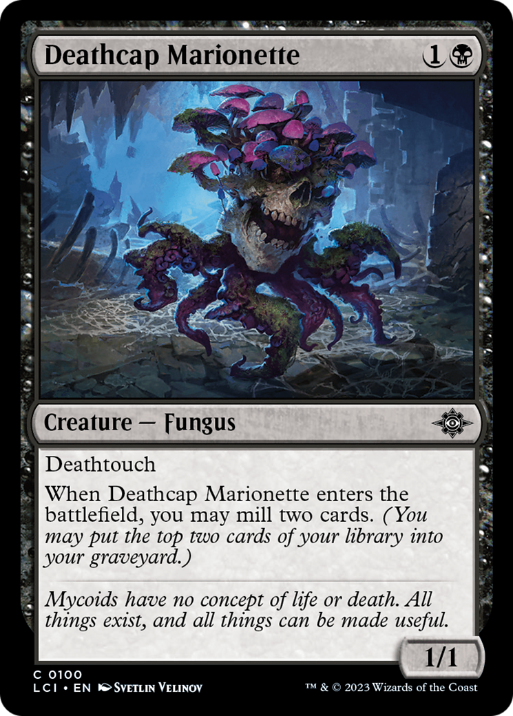 Deathcap Marionette [The Lost Caverns of Ixalan] | Dumpster Cat Games