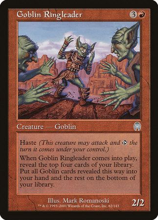 Goblin Ringleader [Apocalypse] | Dumpster Cat Games