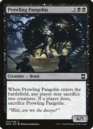 Prowling Pangolin [Eternal Masters] | Dumpster Cat Games