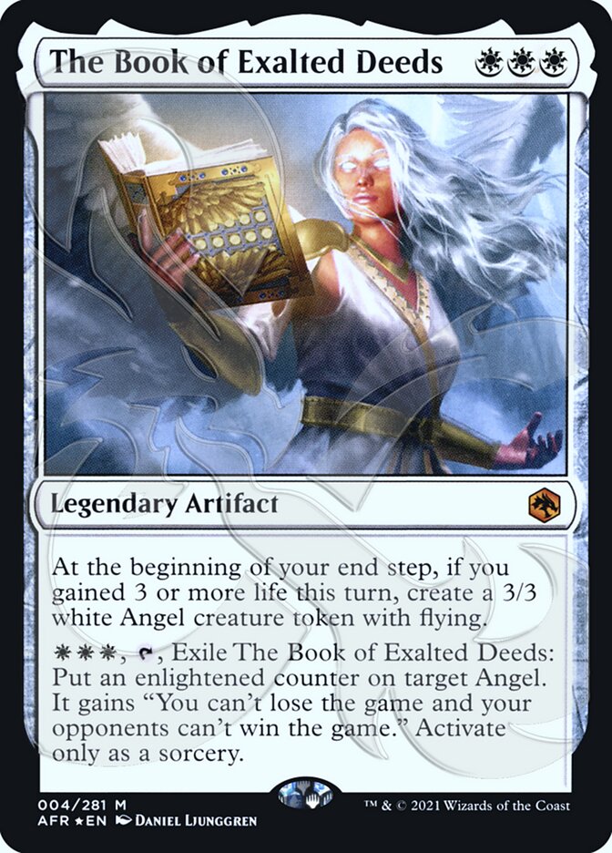 The Book of Exalted Deeds (Ampersand Promo) [Dungeons & Dragons: Adventures in the Forgotten Realms Promos] | Dumpster Cat Games