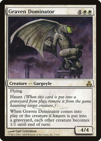 Graven Dominator [Guildpact] | Dumpster Cat Games
