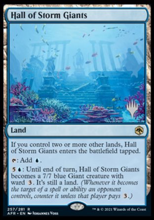 Hall of Storm Giants (Promo Pack) [Dungeons & Dragons: Adventures in the Forgotten Realms Promos] | Dumpster Cat Games