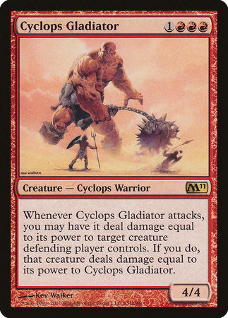 Cyclops Gladiator [Magic 2011] | Dumpster Cat Games