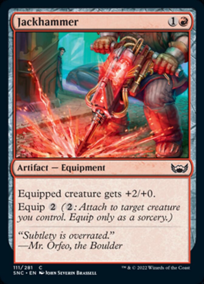 Jackhammer [Streets of New Capenna] | Dumpster Cat Games