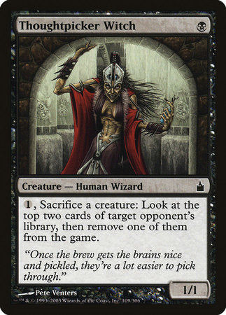 Thoughtpicker Witch [Ravnica: City of Guilds] | Dumpster Cat Games