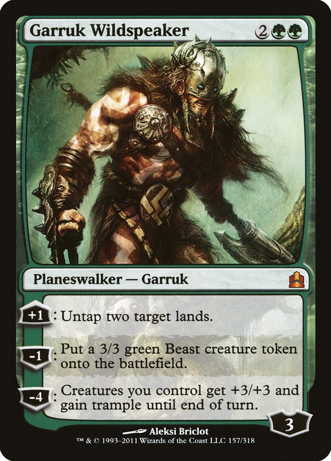 Garruk Wildspeaker [Commander 2011] | Dumpster Cat Games