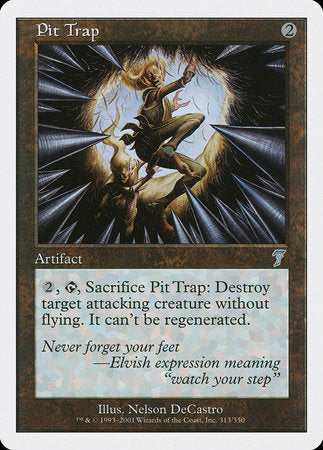 Pit Trap [Seventh Edition] | Dumpster Cat Games