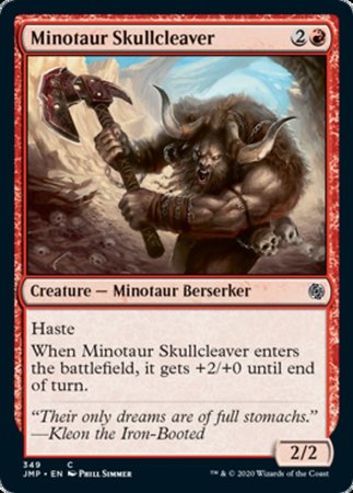 Minotaur Skullcleaver [Jumpstart] | Dumpster Cat Games