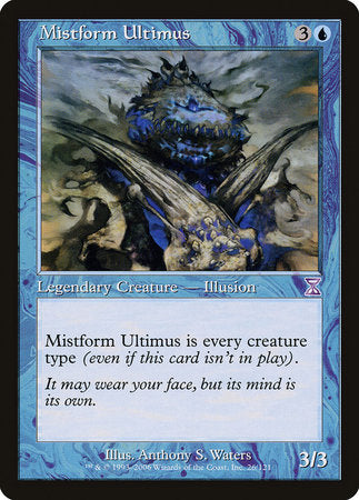 Mistform Ultimus [Time Spiral Timeshifted] | Dumpster Cat Games