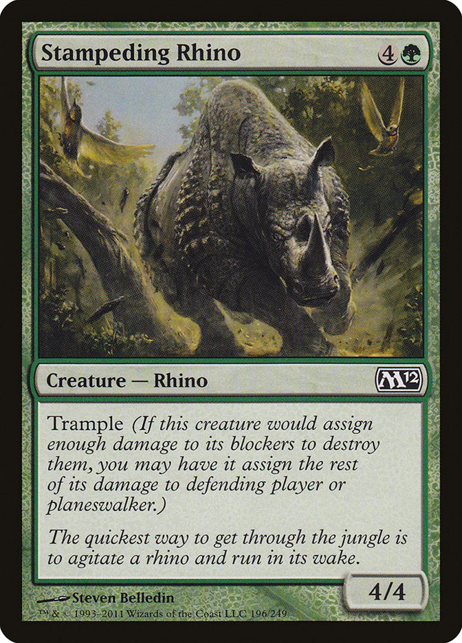 Stampeding Rhino [Magic 2012] | Dumpster Cat Games
